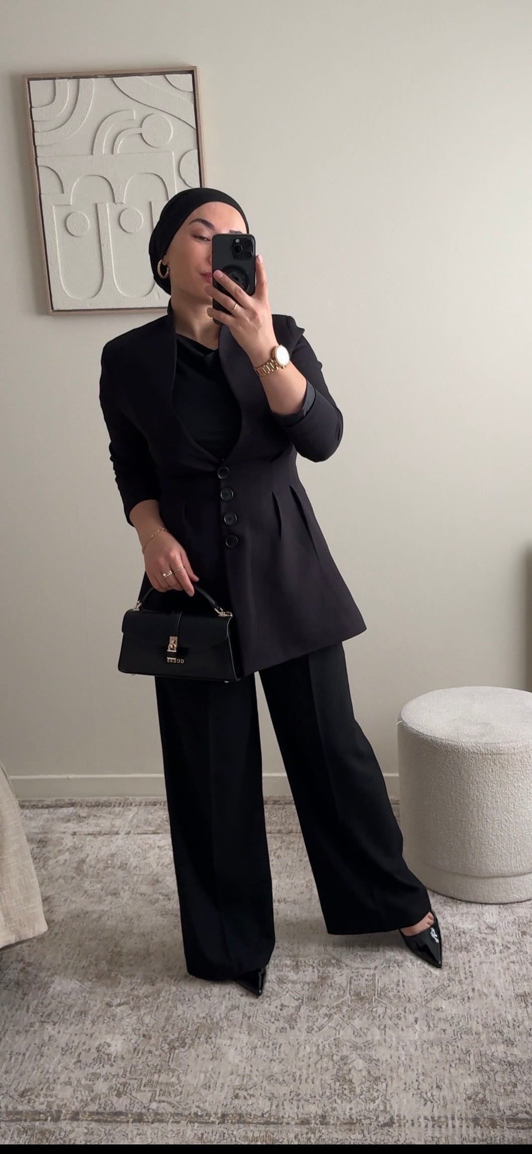 Pantalon avec ceinture intégrée
