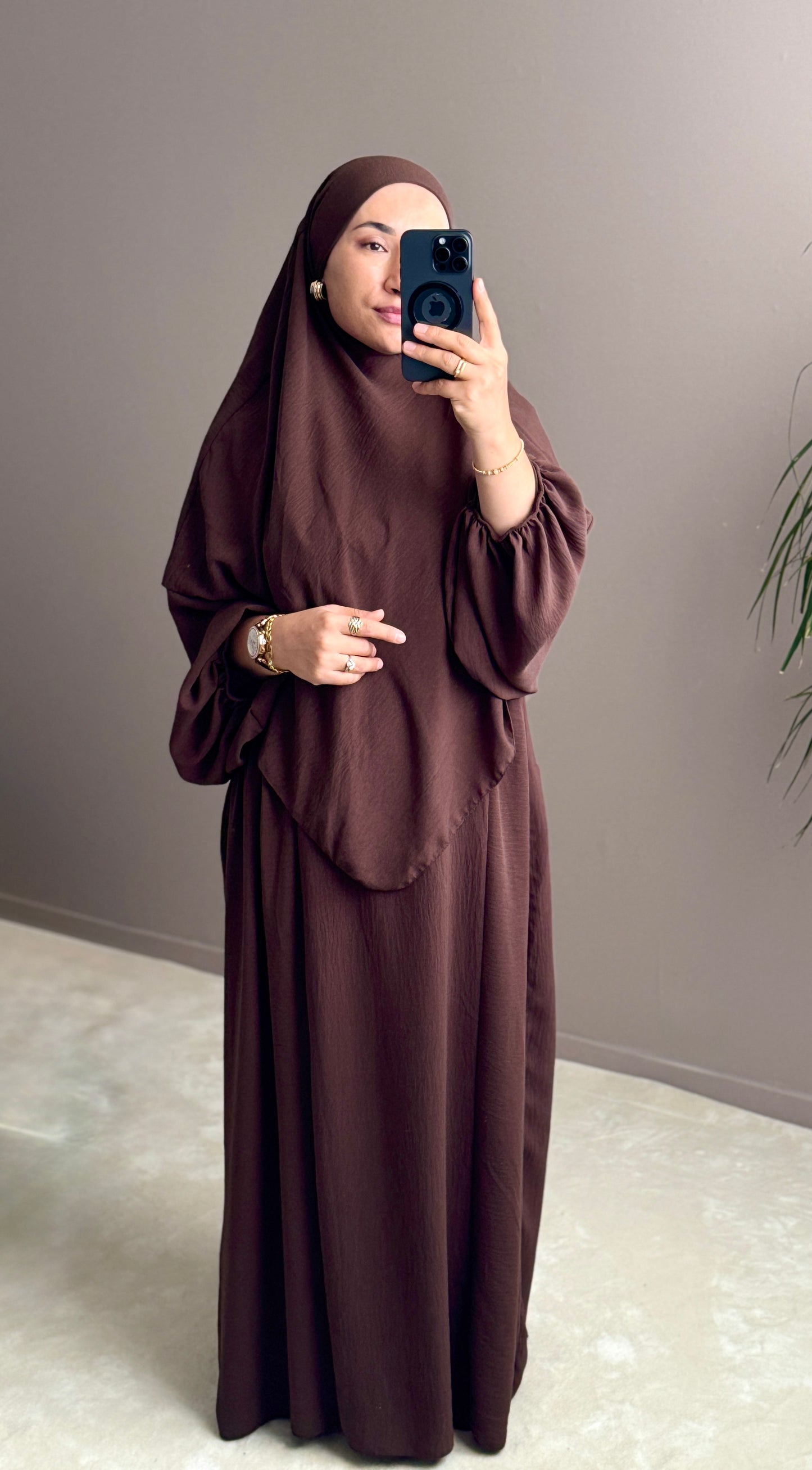 ENSEMBLE ABAYA KHIMAR SEVDE