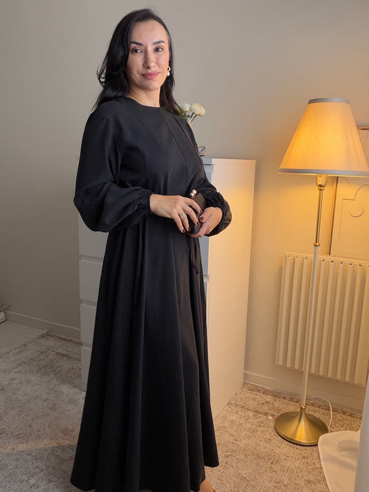 Robe longue noire