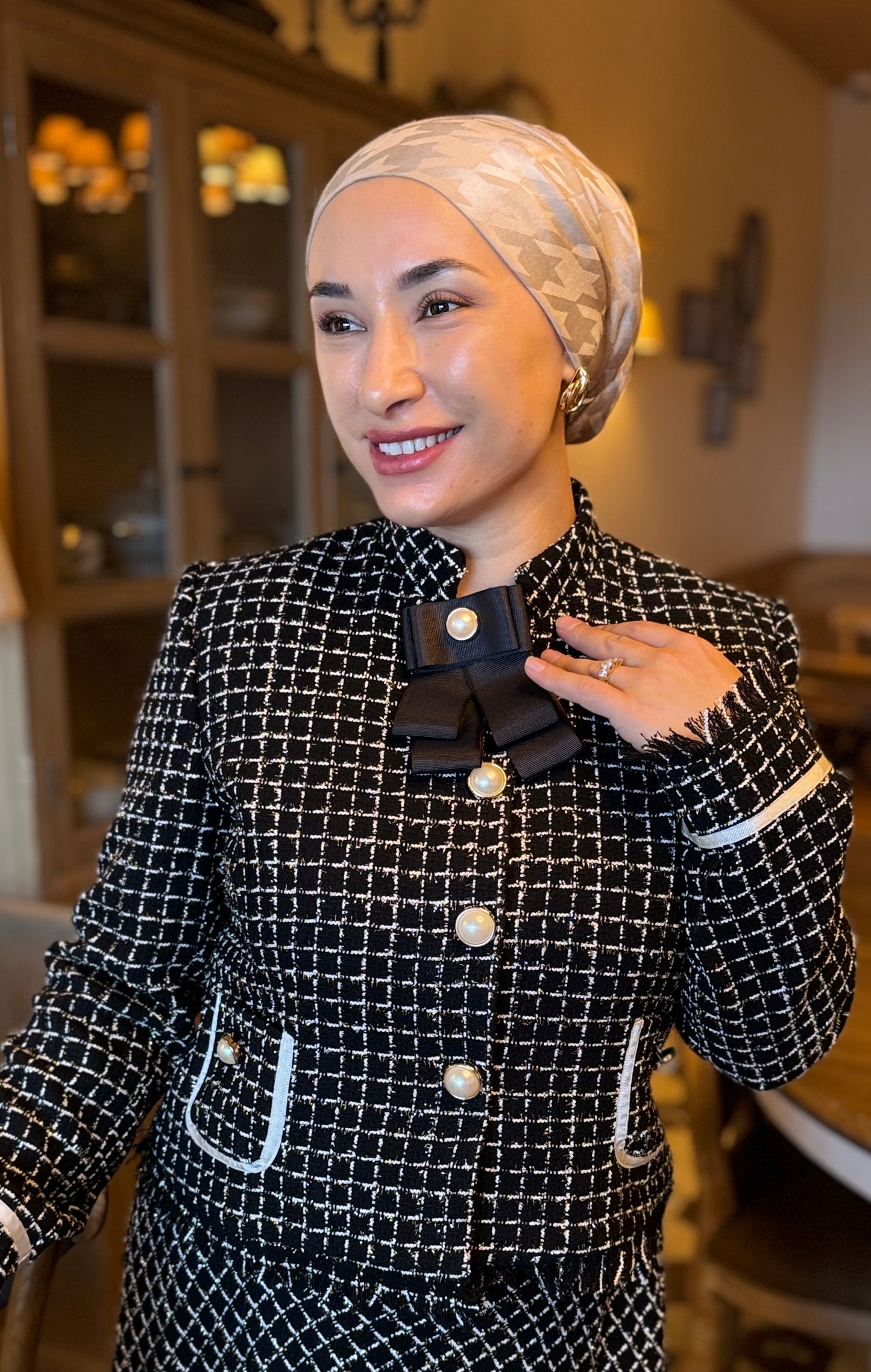 ENSEMBLE HIJAB CHIC ET ELEGANT-MODERN TESETTUR TAKIM