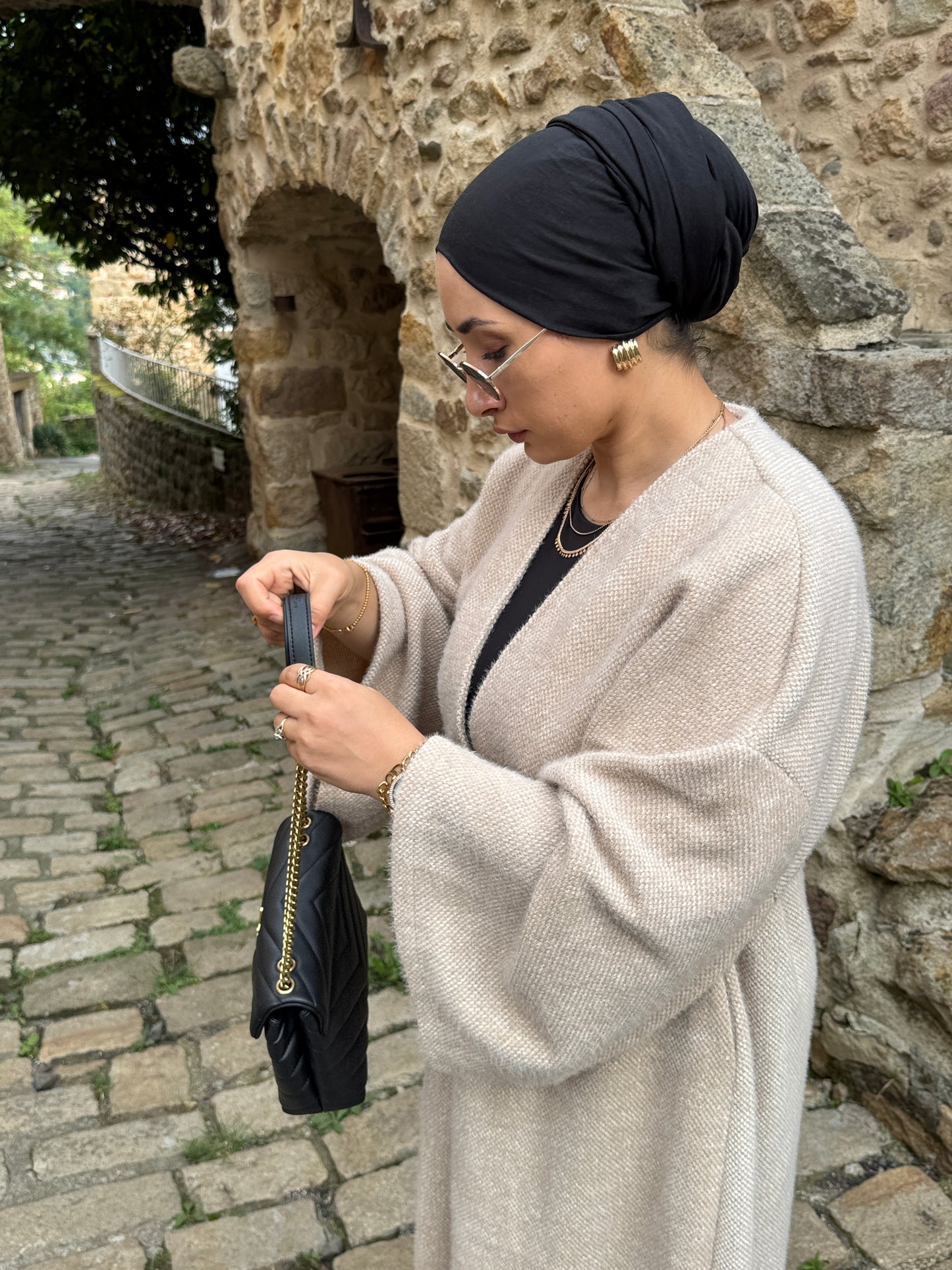 MANTEAU OVERSIZE BEIGE