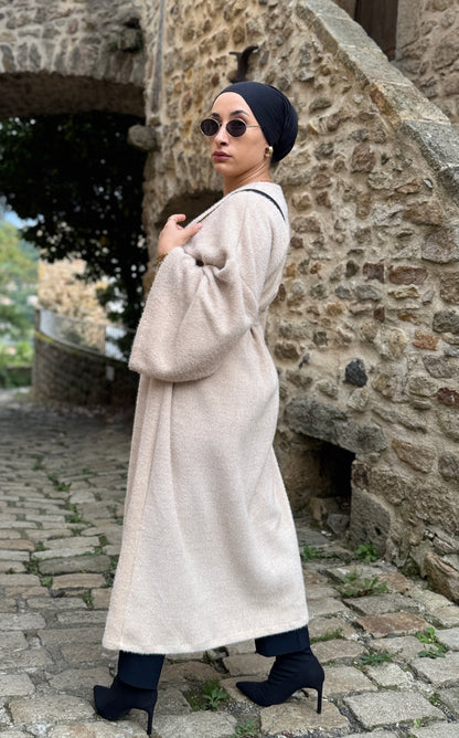 MANTEAU OVERSIZE BEIGE