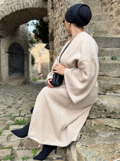 MANTEAU OVERSIZE BEIGE