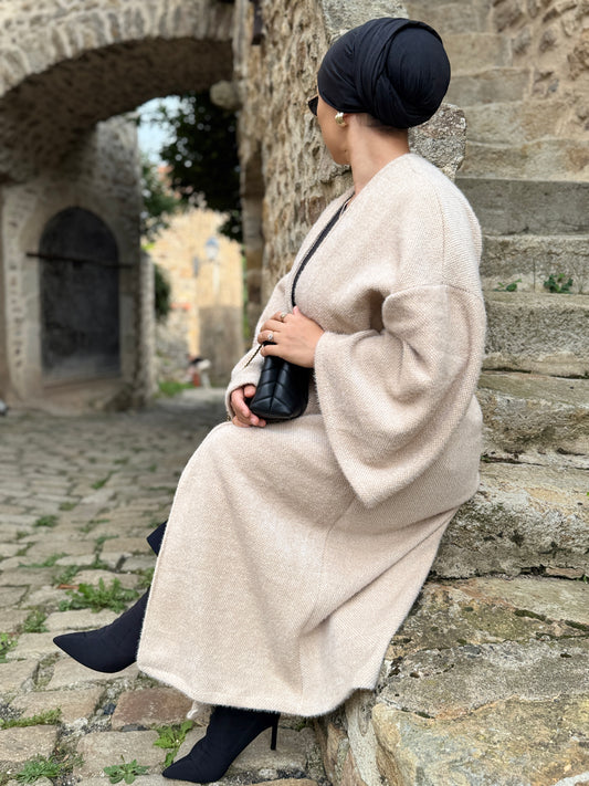 MANTEAU OVERSIZE BEIGE