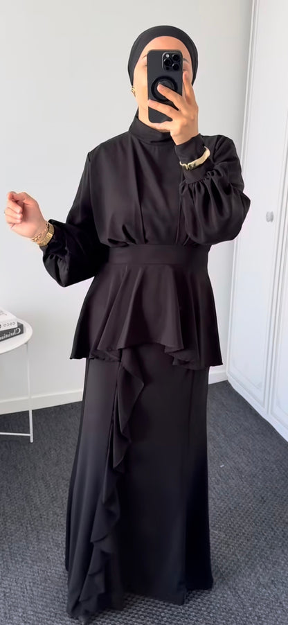 ENSEMBLE  NOIR POUR TOUT EVENEMENT