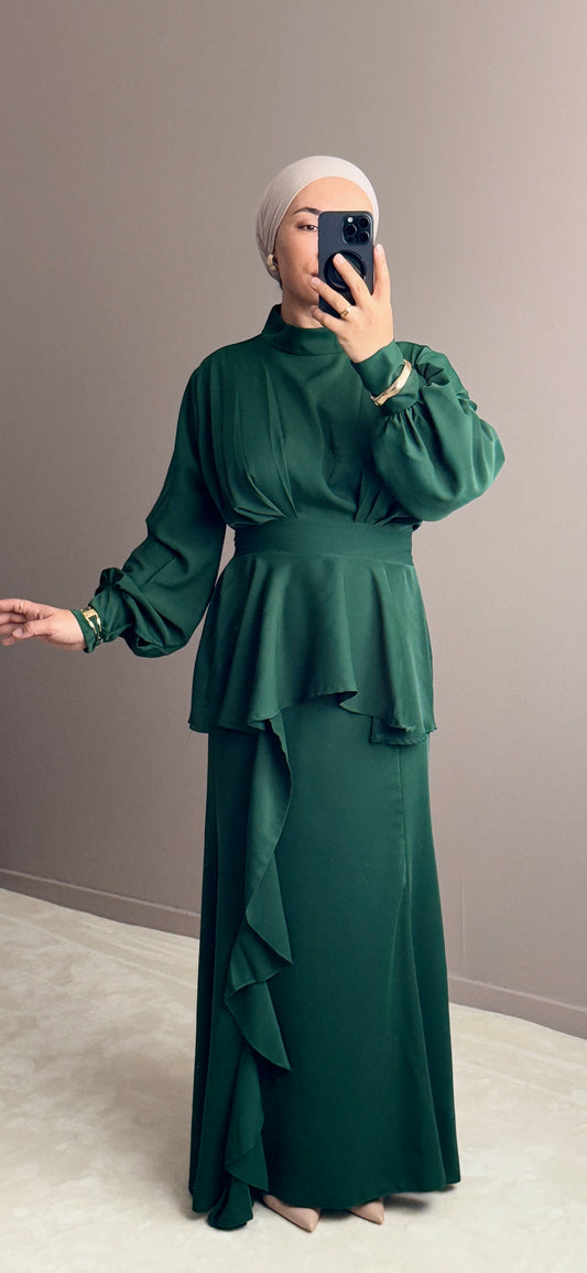 ENSEMBLE VERT POUR TOUT EVENEMENT