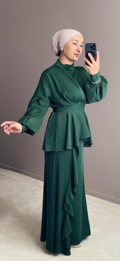 ENSEMBLE VERT POUR TOUT EVENEMENT