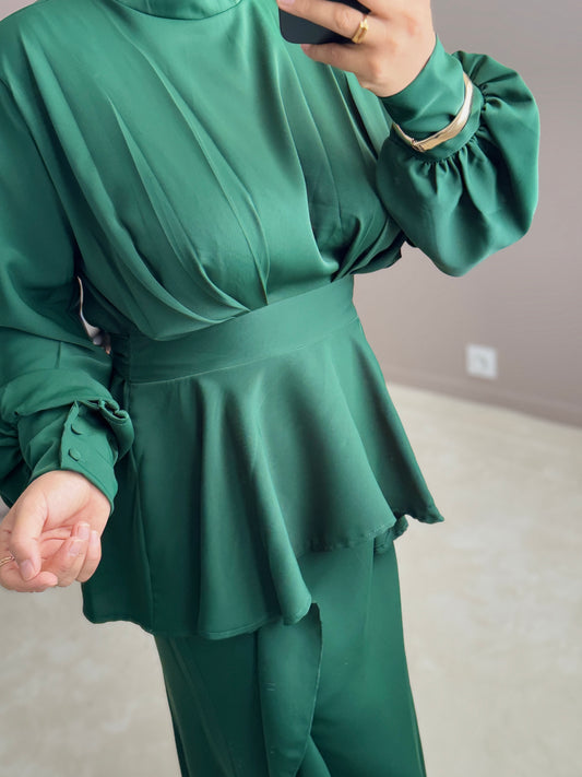 ENSEMBLE VERT POUR TOUT EVENEMENT