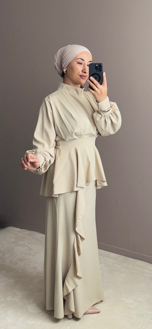 ENSEMBLE CREME POUR TOUT EVENEMENT