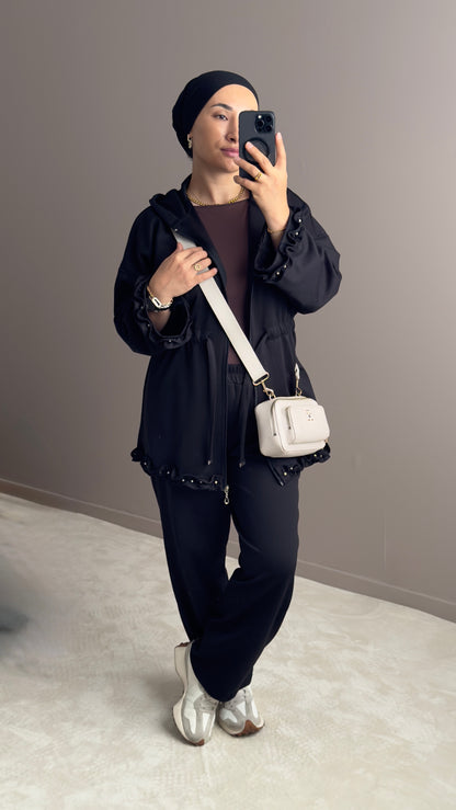 SET DE SURVETEMENT AVEC DES PERLES