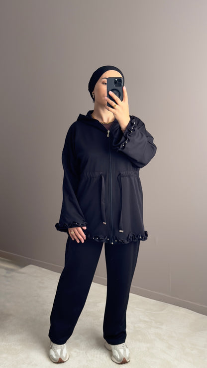 SET DE SURVETEMENT AVEC DES PERLES