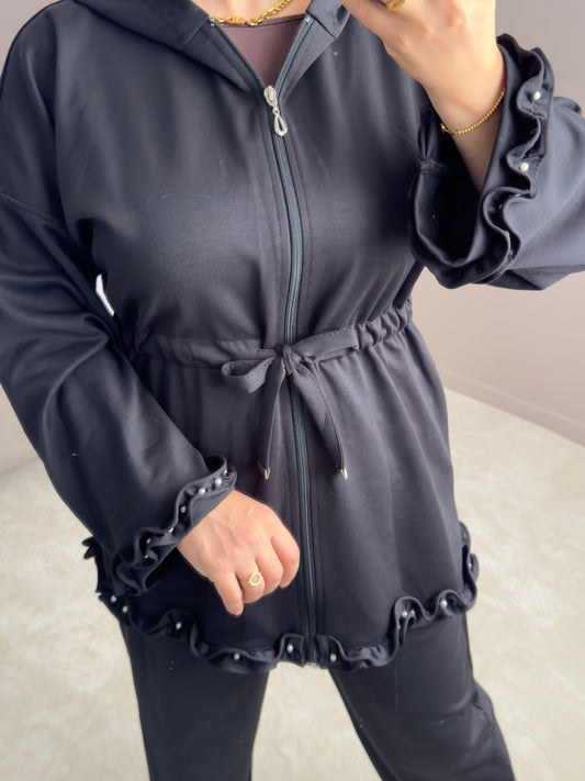 SET DE SURVETEMENT AVEC DES PERLES