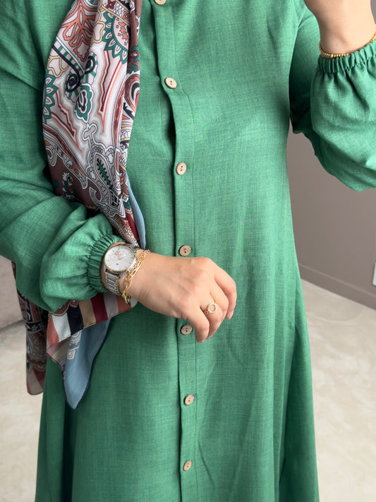 ENSEMBLE VERT AVEC PANTALON