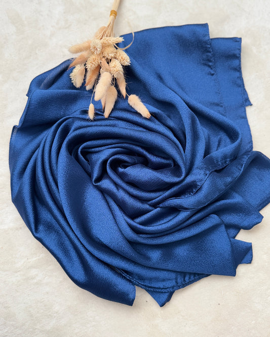 CHALE DE SOIREE PAILLETE BLEU-ABIYE SAL