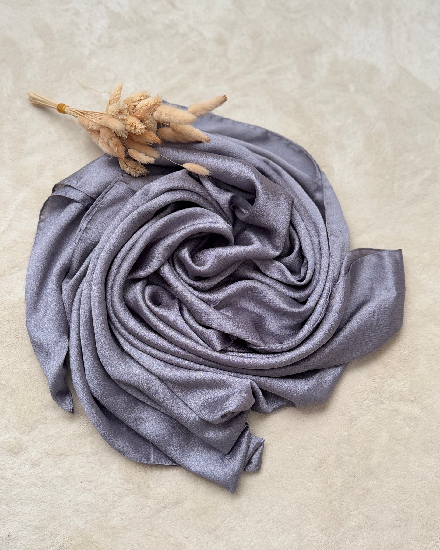 CHALE DE SOIREE PAILLETE ARGENTE-SIMLI GUMUS ABIYE SAL