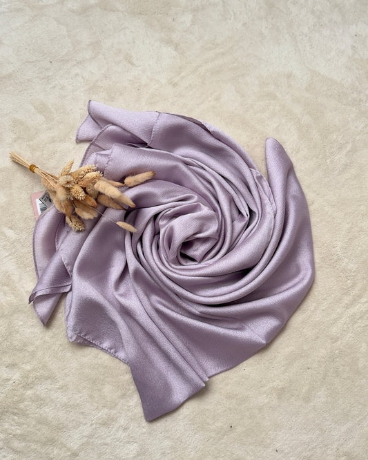 CHALE DE SOIREE PAILLETE COULEUR LILAS