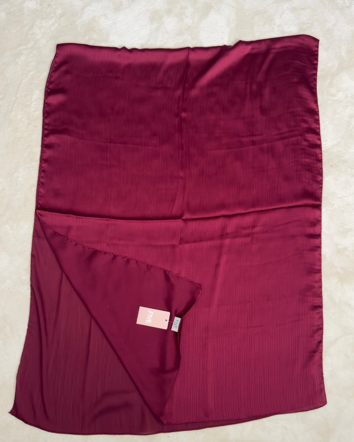 CHALE DE SOIREE BORDEAUX-BORDO ABIYE SAL