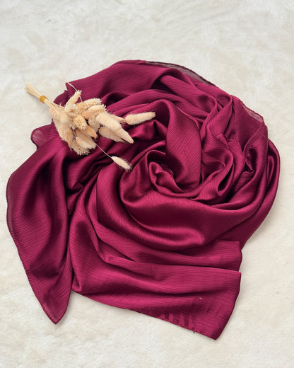 CHALE DE SOIREE BORDEAUX-BORDO ABIYE SAL