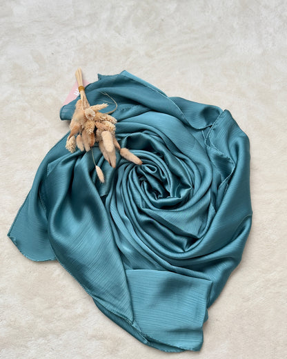 CHALE DE SOIREE VERT D'EAU-ABIYE SAL SU YESILI