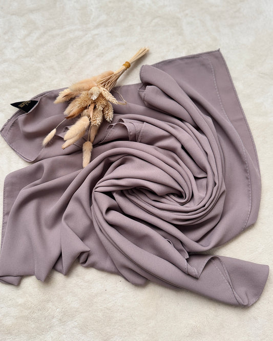 CHALE CREPE VIEUX ROSE-GUL KURUSU KREP SAL