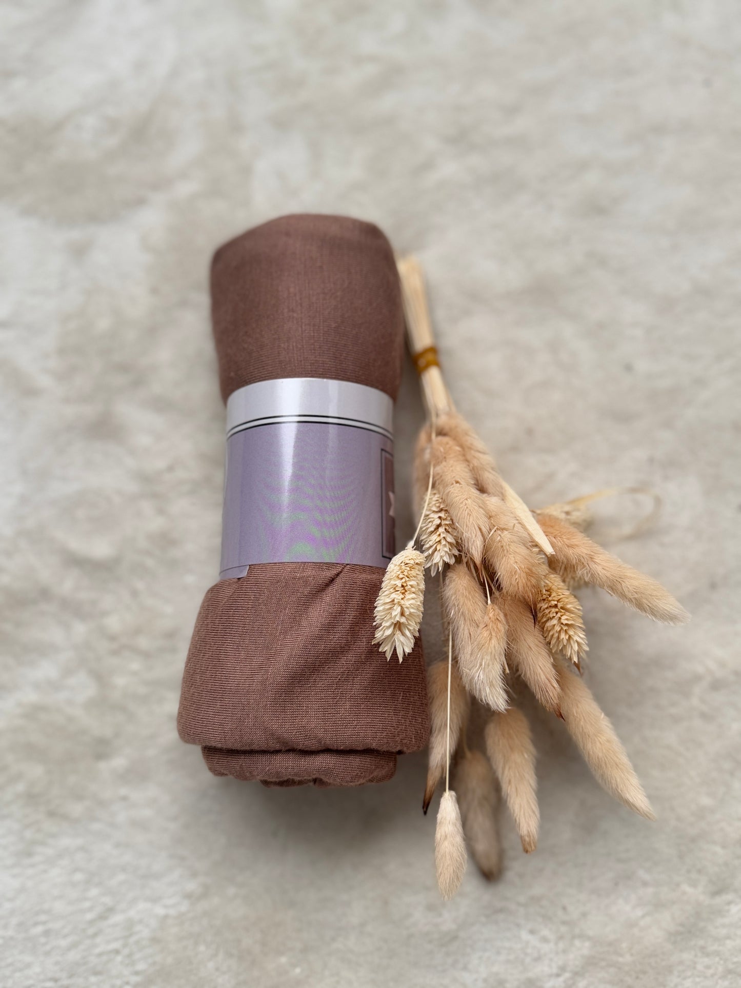 CHALE EN JERSEY DE COTON MODAL BEIGE -PENYE SAL BEJ