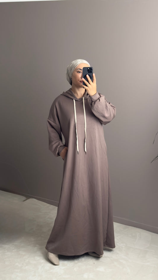 SWEAT LONG AVEC CAPUCHE FANGO