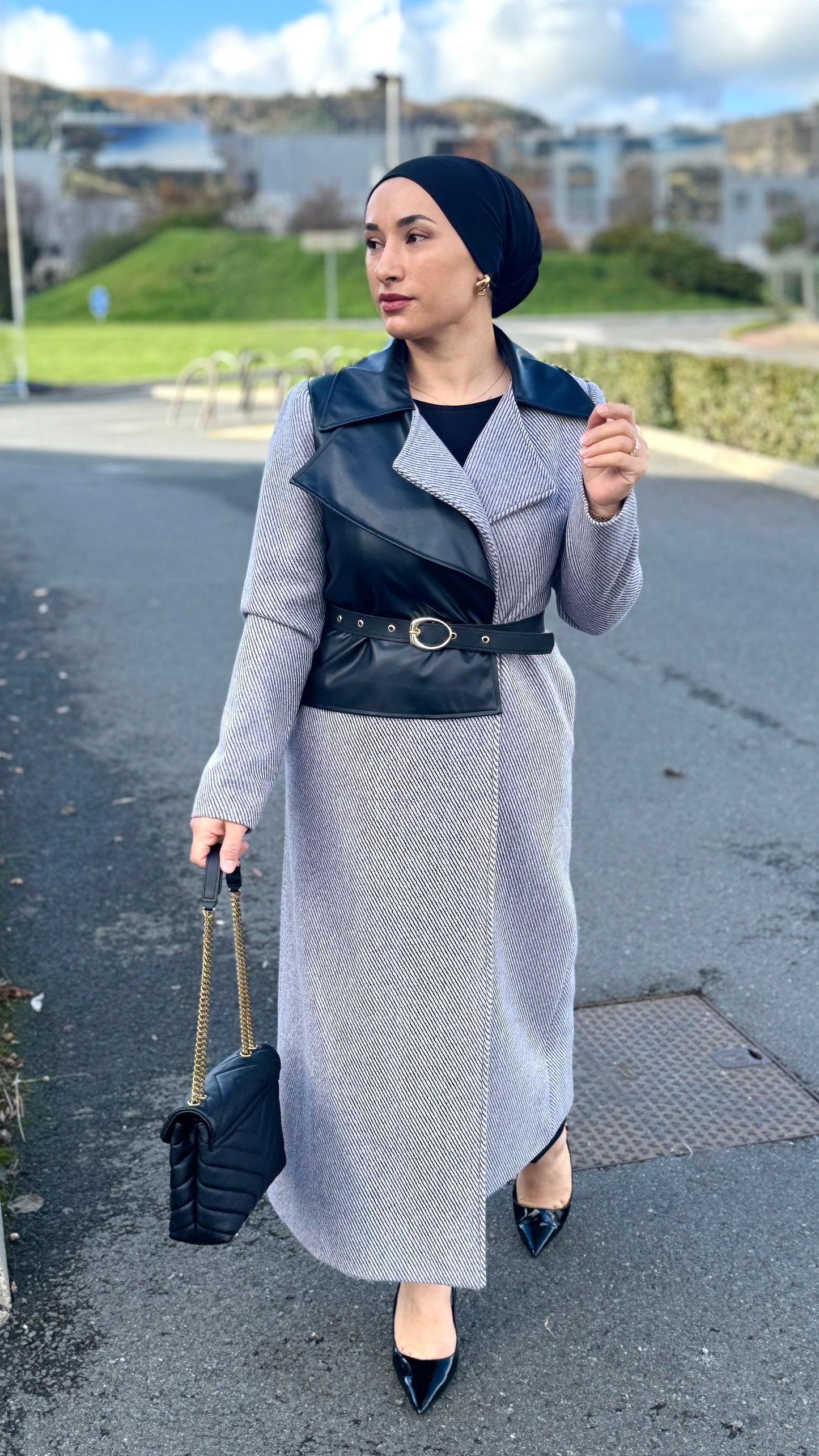 MANTEAU LONG EN LAINE -UZUN KASE KABAN