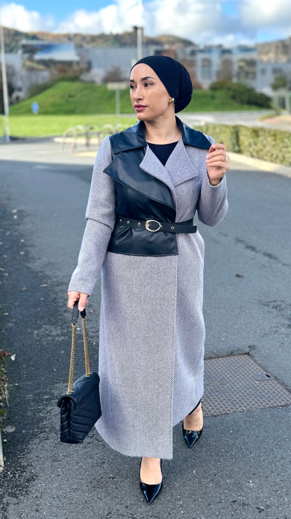 MANTEAU LONG EN LAINE -UZUN KASE KABAN