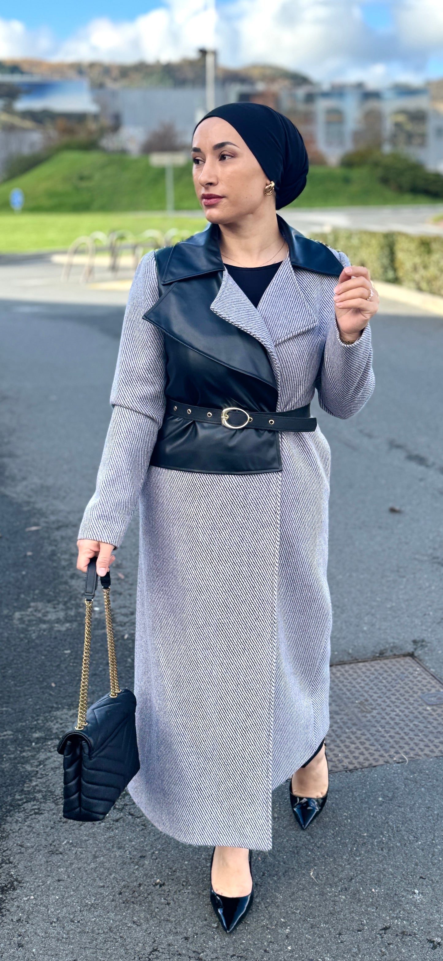 MANTEAU LONG EN LAINE -UZUN KASE KABAN