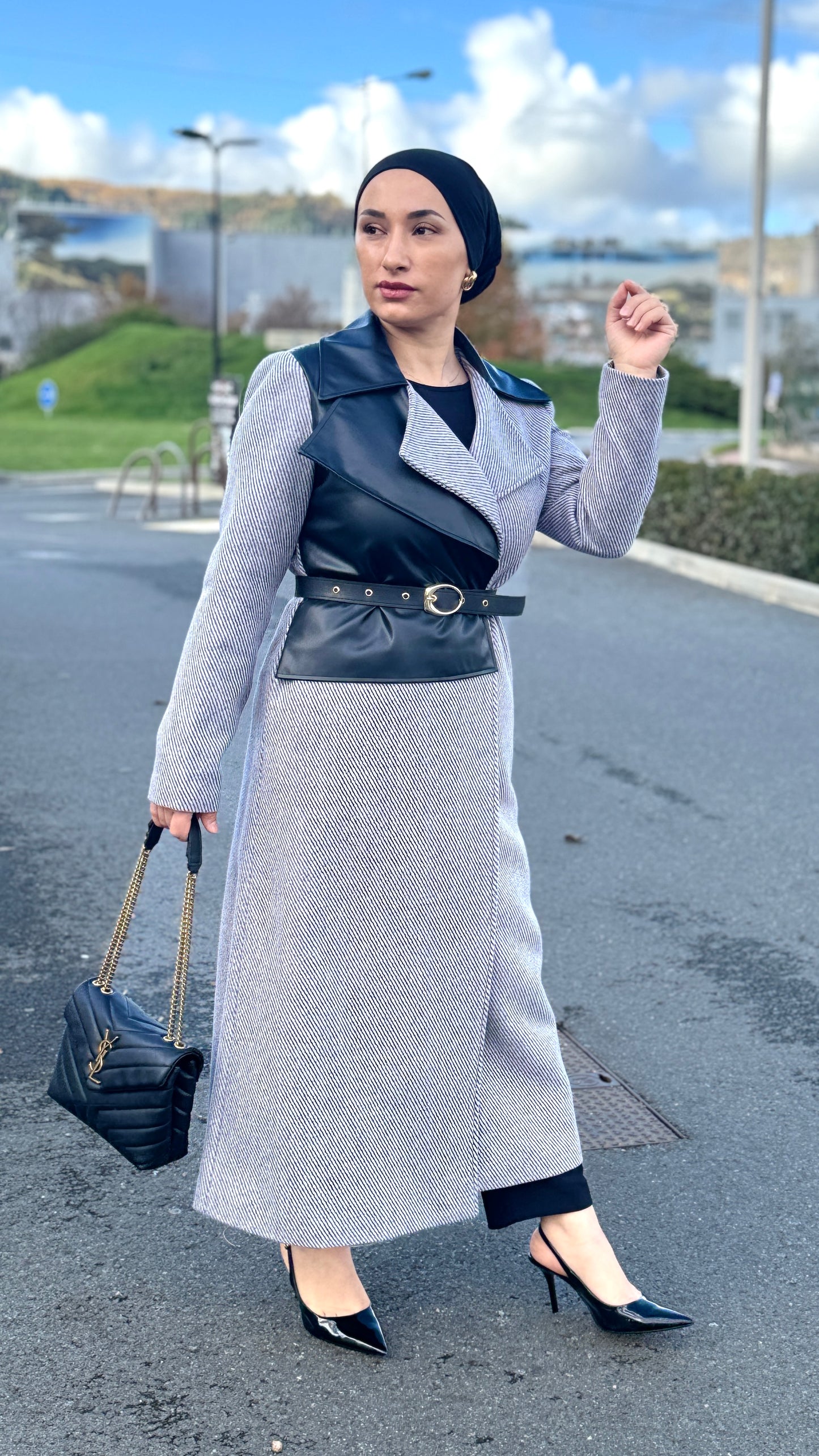 MANTEAU LONG EN LAINE -UZUN KASE KABAN