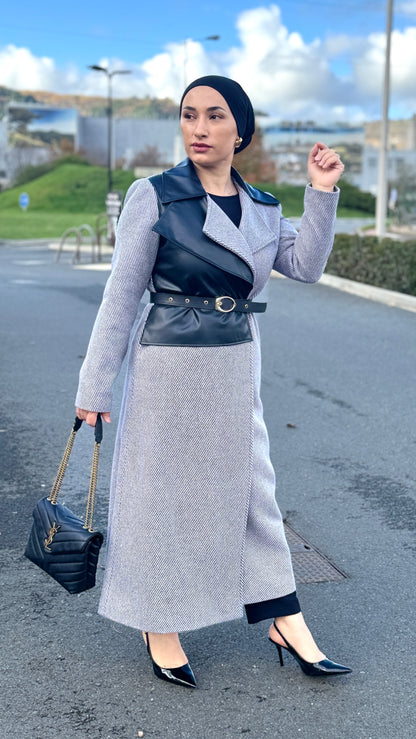 MANTEAU LONG EN LAINE -UZUN KASE KABAN