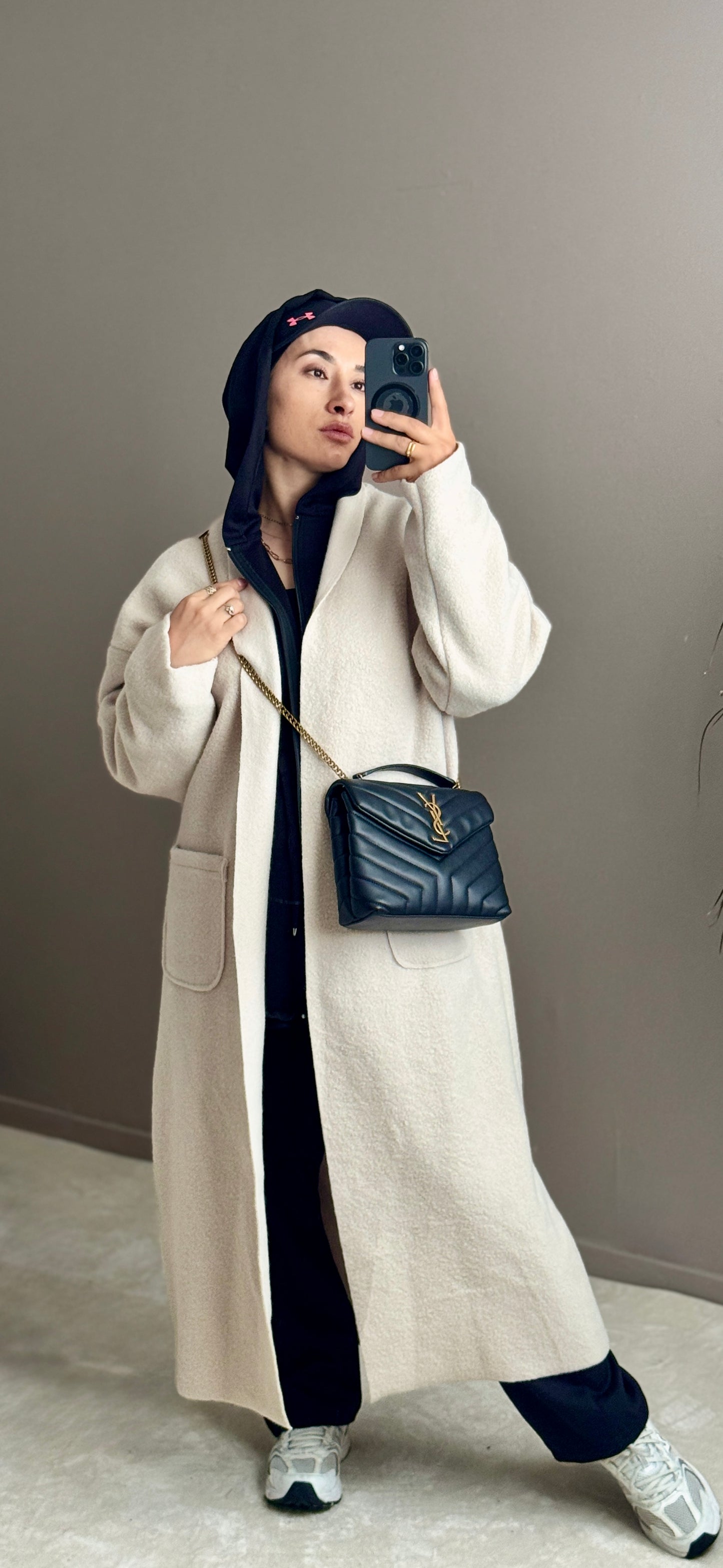 MANTEAU OVERSIZE CREAM