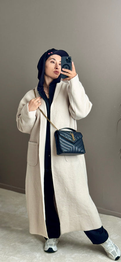 MANTEAU OVERSIZE CREAM