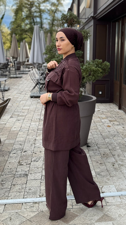 ENSEMBLE HIJAB AU STYLE SPORT-CHIC