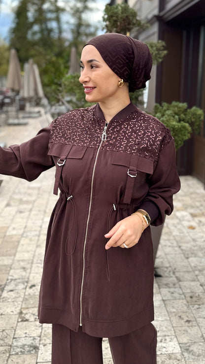 ENSEMBLE HIJAB AU STYLE SPORT-CHIC